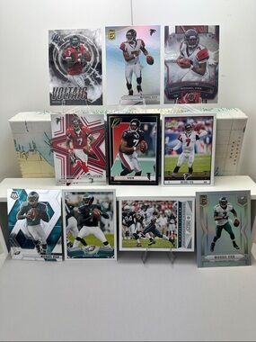 Michael Vick lot of 10 (Falcons, Eagles)